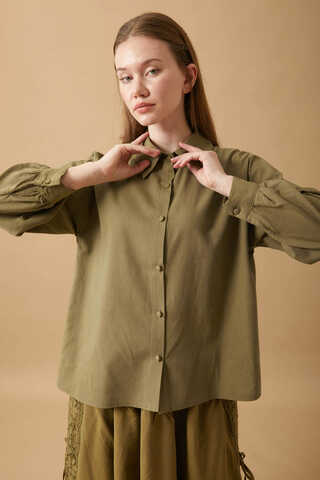 Natural Shirt Khaki - 8