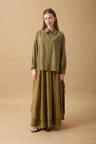 Natural Shirt Khaki - 2