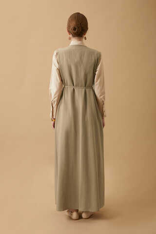 Nervür Detaylı Jile Camel - 7