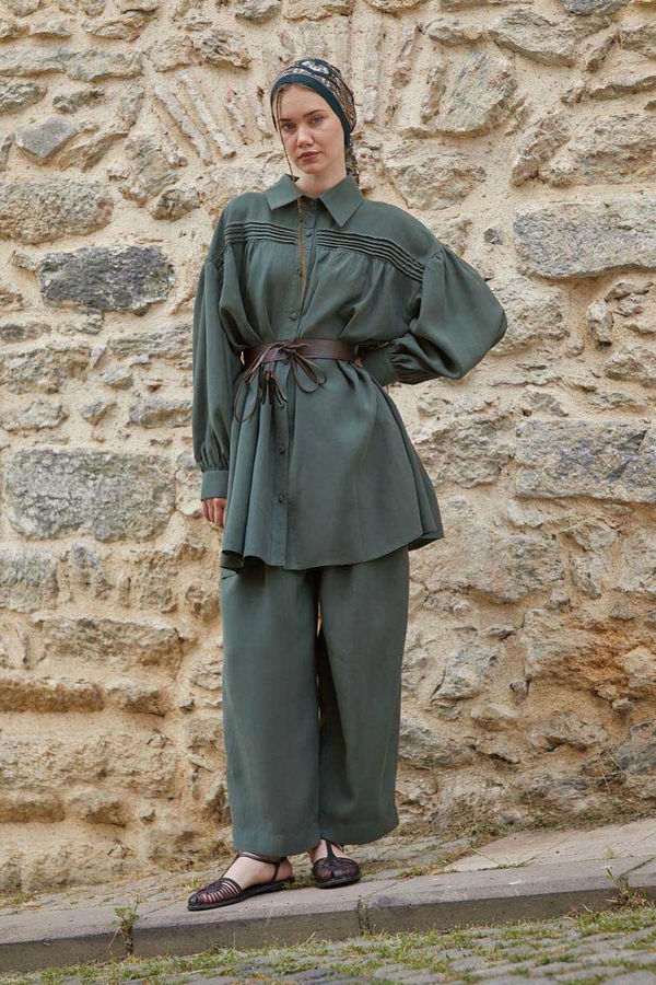 Nervürlü Tensel Takım Petrol - 9