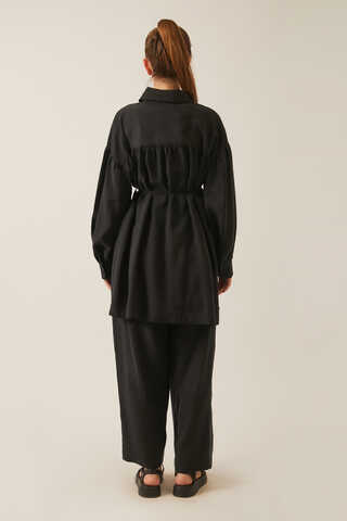 Nervürlü Tensel Takım Siyah - 13
