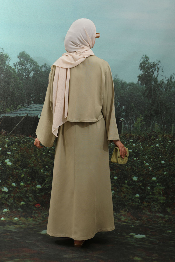 Önden Bağcıklı Etek Takım Mint - 7