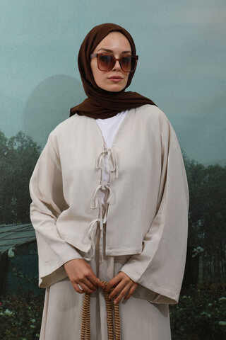 Önden Bağcıklı Etek Takım Taş - 4