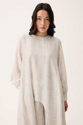 Önü Oval Kesim Takım Beyaz - 10