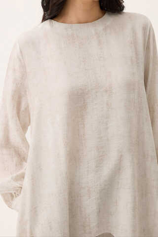 Önü Oval Kesim Takım Beyaz - 12