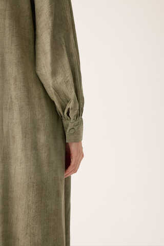 Önü Oval Kesim Takım Haki - 16