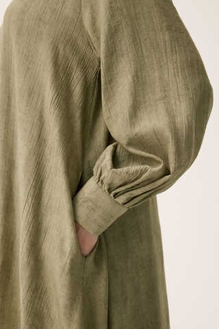 Önü Oval Kesim Takım Haki - 12