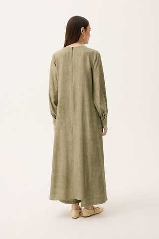 Önü Oval Kesim Takım Haki - 14