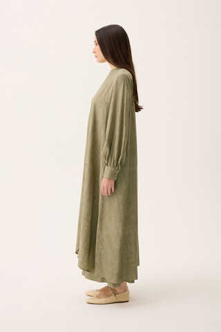 Önü Oval Kesim Takım Haki - 6