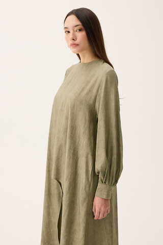 Önü Oval Kesim Takım Haki - 2