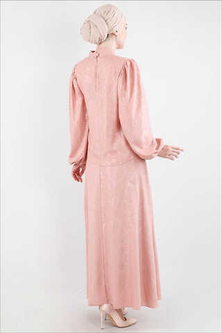 Osmanlı Desenli Etek Takım Pudra - 3