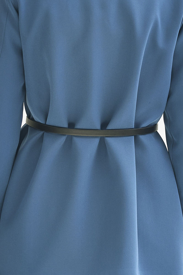 Oval Buckle Belt Black - 5