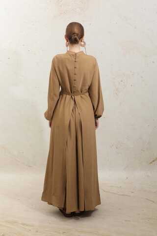 Oval Tunikli Etek Takım Taba - 9