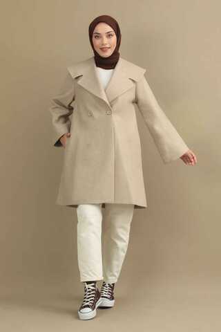 Oversize Cachet Coat Stone - 1