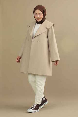 Oversize Cachet Coat Stone - 2