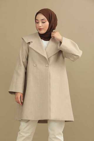 Oversize Cachet Coat Stone - 4