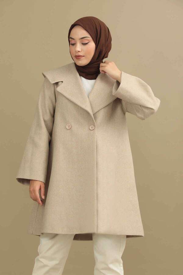 Oversize Cachet Coat Stone - 4