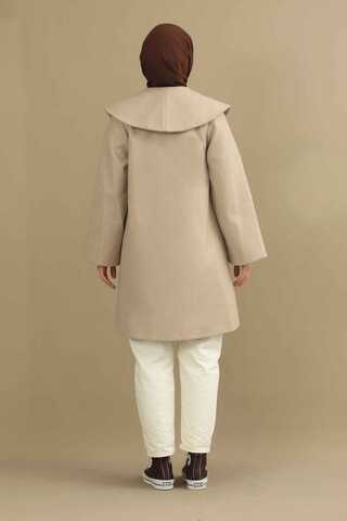 Oversize Cachet Coat Stone - 5