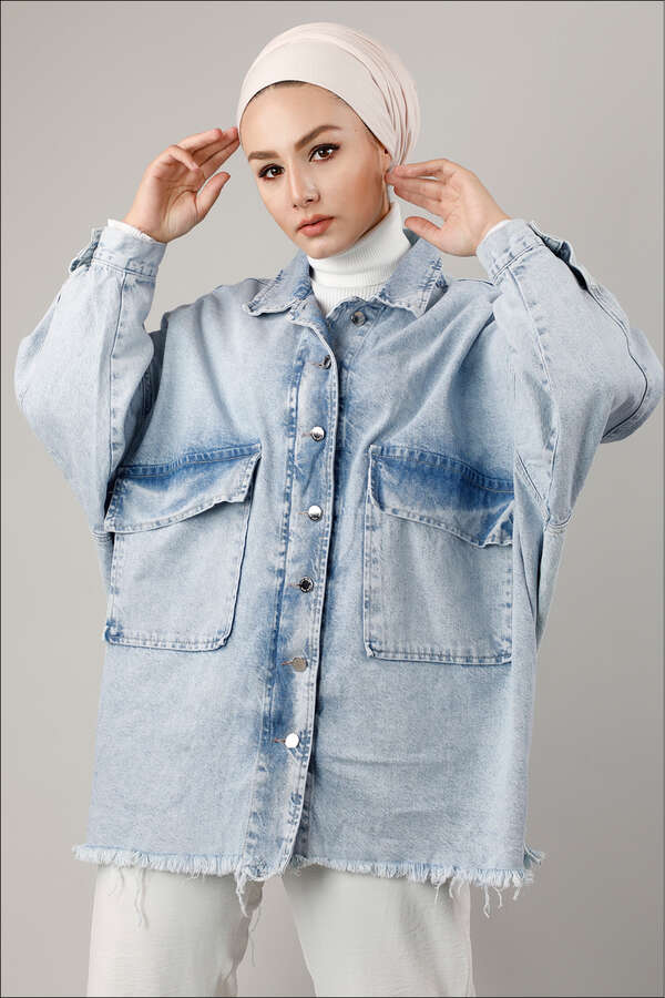 Oversize Denim Jacket - 1