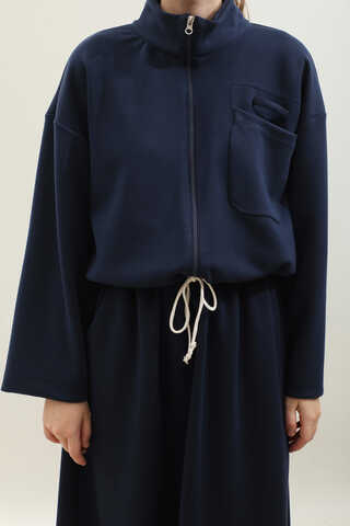 Oversize Etekli Spor Takım Lacivert - 10