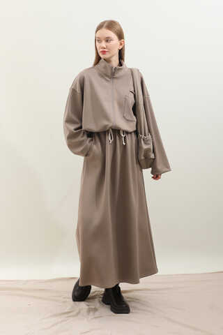 Oversize Etekli Spor Takım Toprak - 9