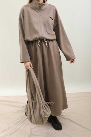 Oversize Etekli Spor Takım Toprak - 10