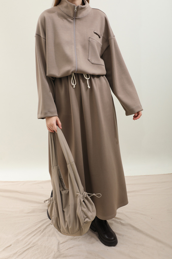 Oversize Etekli Spor Takım Toprak - 10