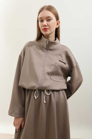 Oversize Etekli Spor Takım Toprak - 13