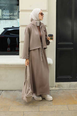 Oversize Etekli Spor Takım Toprak - 2