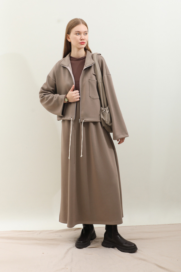 Oversize Etekli Spor Takım Toprak - 7