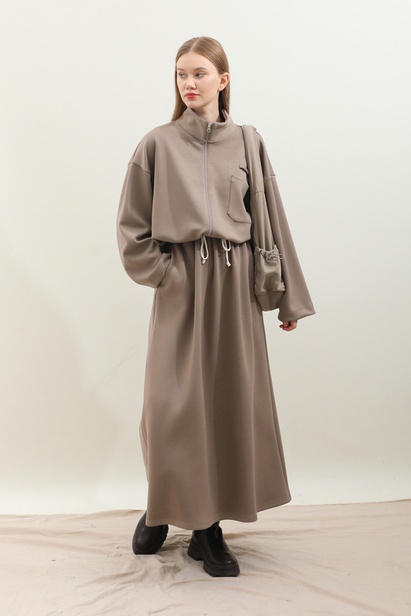 Oversize Etekli Spor Takım Toprak - 9