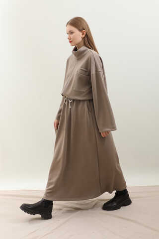 Oversize Etekli Spor Takım Toprak - 11