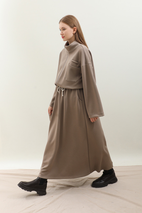 Oversize Etekli Spor Takım Toprak - 11