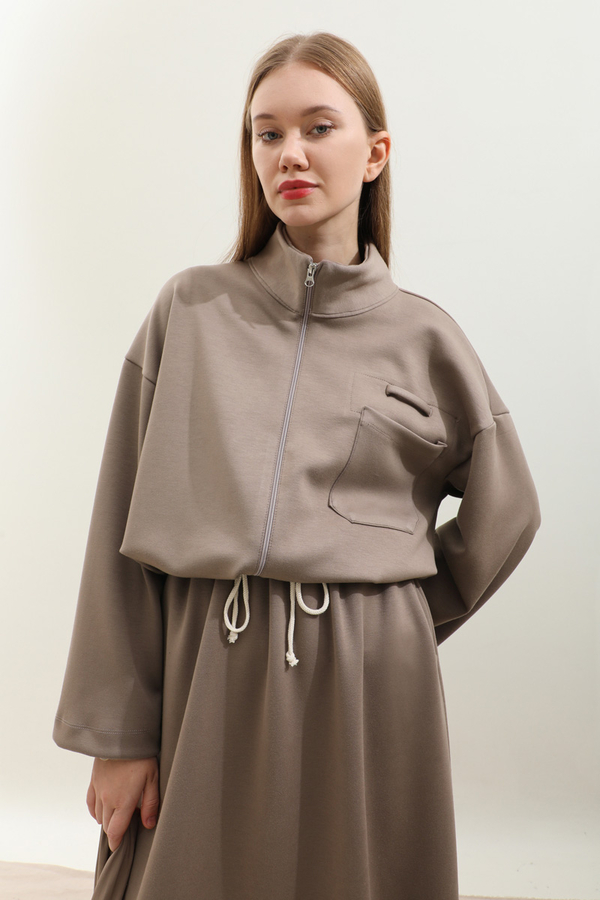 Oversize Etekli Spor Takım Toprak - 13