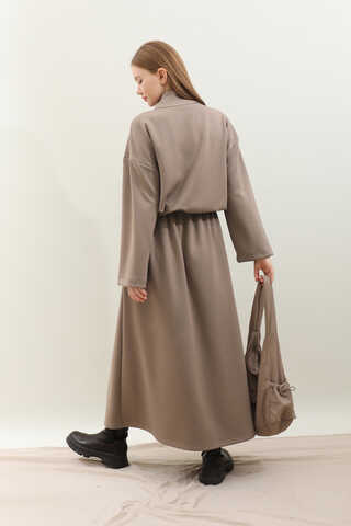 Oversize Etekli Spor Takım Toprak - 14