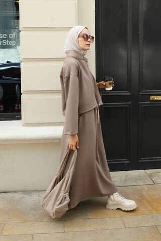 Oversize Etekli Spor Takım Toprak - 1