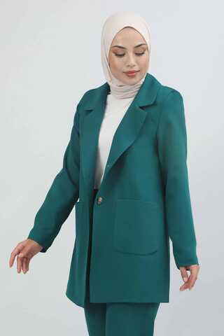 Oversize Jacket Pants Set Oil - 6