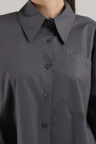 Oversize Pocket Shirt Smoked - 4