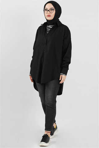Oversize Shirt Black - 4