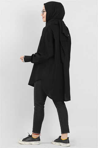 Oversize Shirt Black - 5
