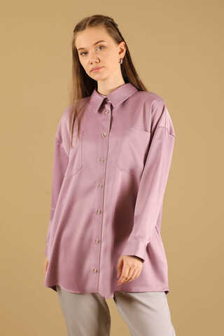 Oversize Shirt Lilac - 1
