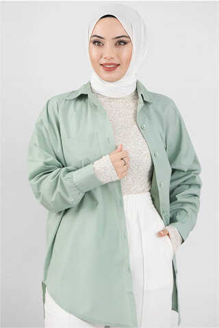 Oversize Shirt Mint - 1
