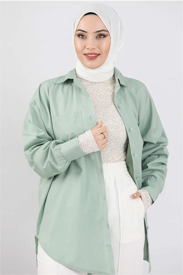 Oversize Shirt Mint - 1