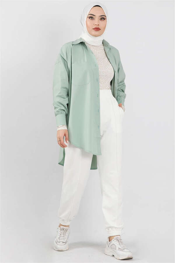 Oversize Shirt Mint - 2