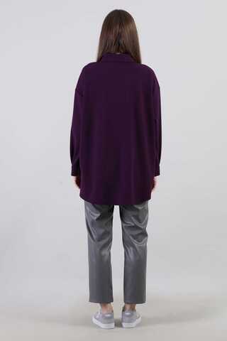 Oversize Shirt Plum - 4
