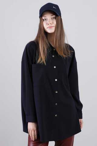 Oversizee Shirt Navy - 3
