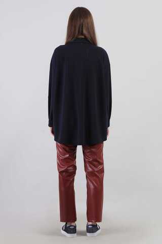 Oversizee Shirt Navy - 5