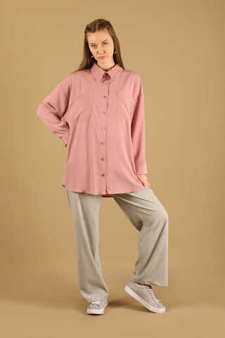 Oversize Shirt Powder - 1