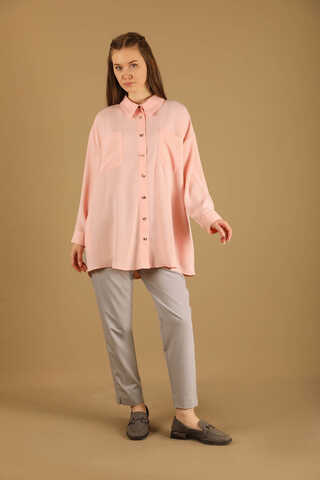 Oversize Shirt Powder - 1