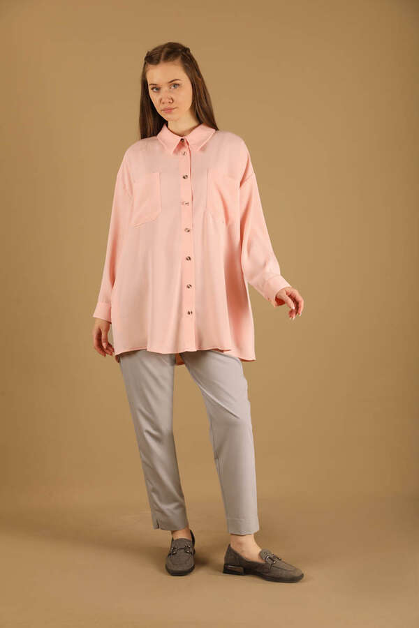 Oversize Shirt Powder